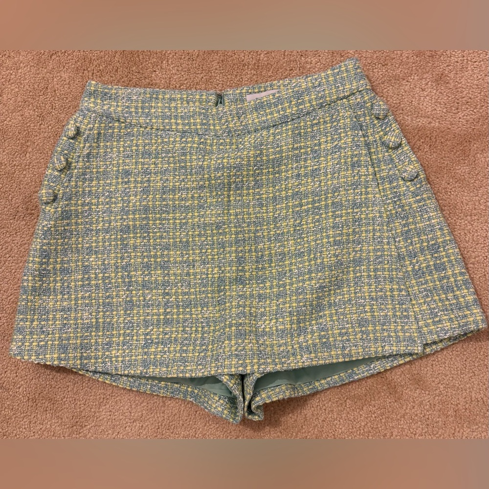 NWT S’Edge Amber Skort in Starlet Tweed